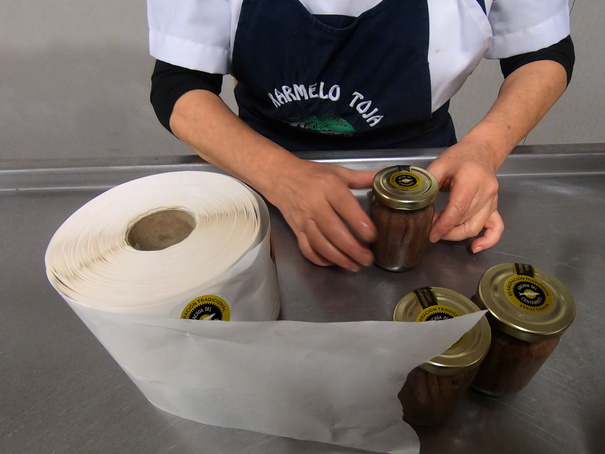 Anchoa Selecta Karmelo Toja Pandereta 50 gramos y 200 gramos - Imagen 7